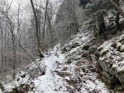 der Schnee kommt