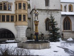 Brunnen in Altstadt von Biel