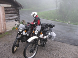 Abfahrt von Großglockner