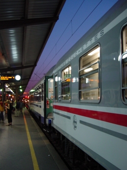 Zugfahrt nach Kroatien